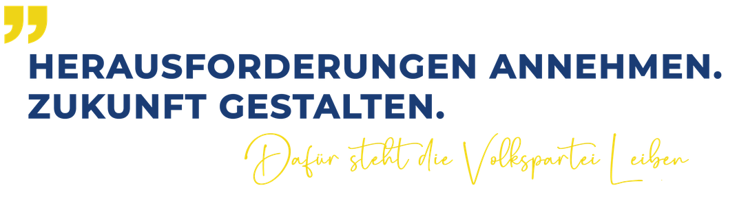 dafür steht die vp leiben - herausforderungen annehmen u zukunft gestalten