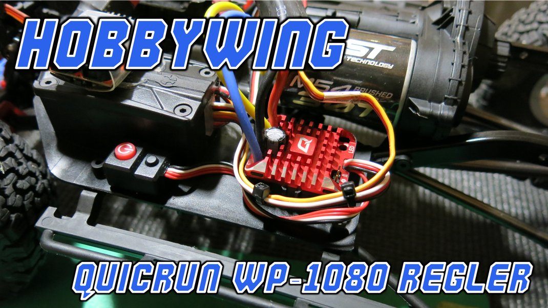Testbericht: Hobbywing Quicrun WP-1080