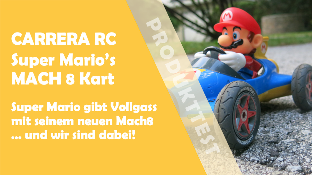 Carrera RC - Super Mario gibt Vollgas mit seinem Mach 8