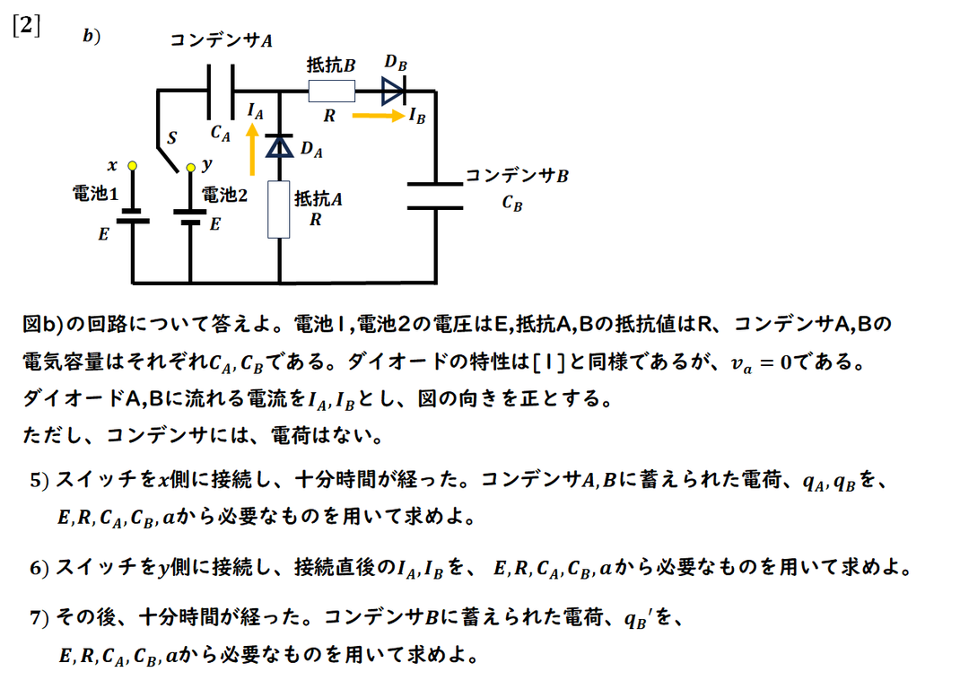 高校物理　電流回路　ダイオード