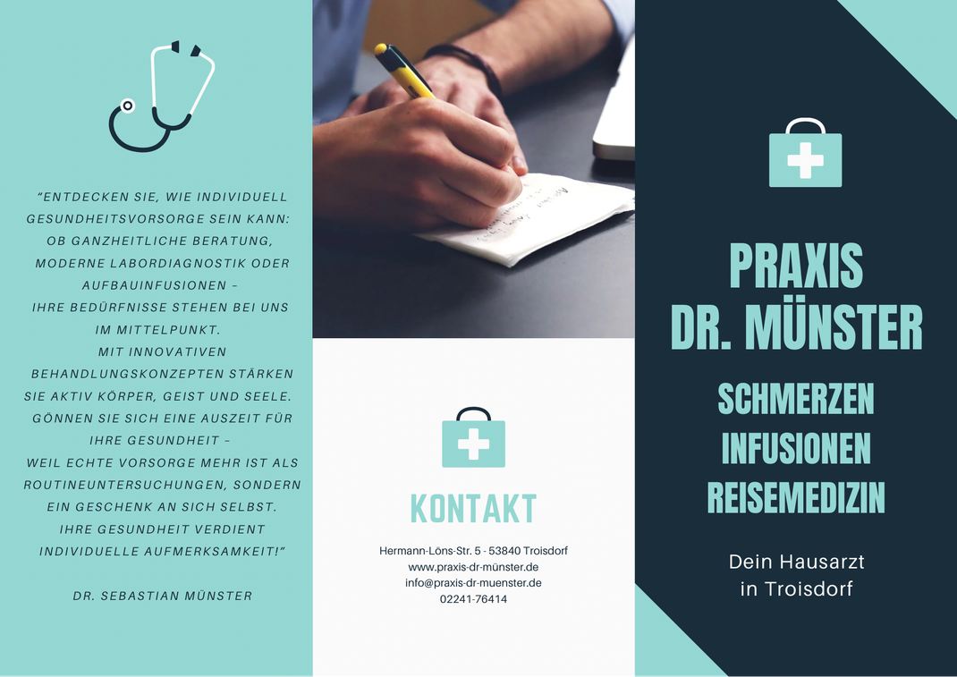 Persönliche Gesundheitsvorsorge - Praxis Dr. Münster | Dein Hausarzt in Troisdorf