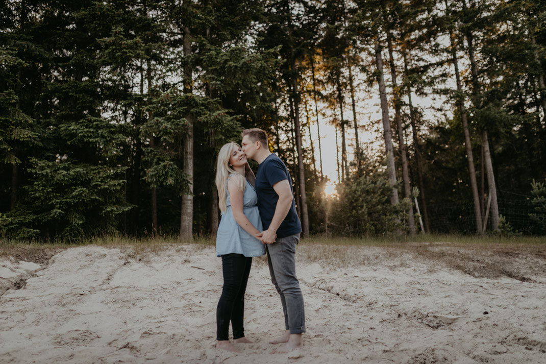 Babybauchshooting | Dingstede | Lena & Phillip