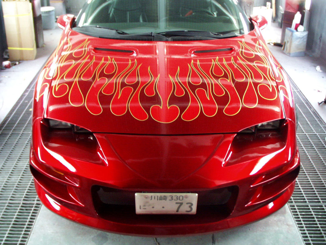カスタムペイント車 アメ車のカスタムペイント 究極のカスタムペイントbyウォーリアーズ