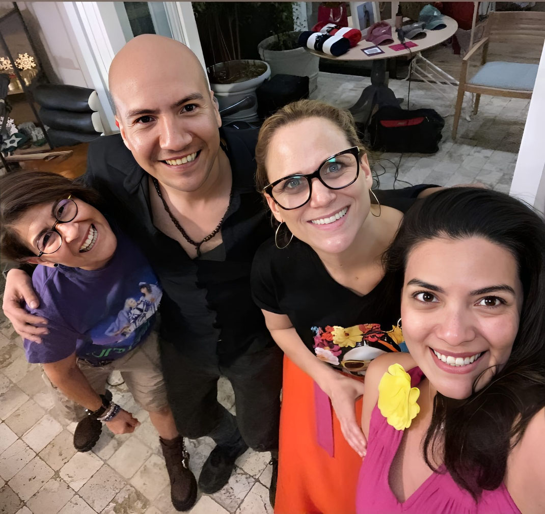 Jessyca Sarango, kike Pineda, Alexandra Graña, Fiorella Milla