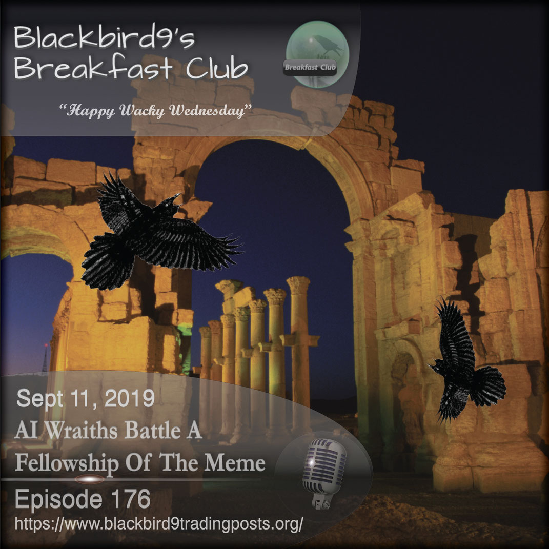 AI Wraiths Battle A Fellowship Of The Meme - Blackbird9