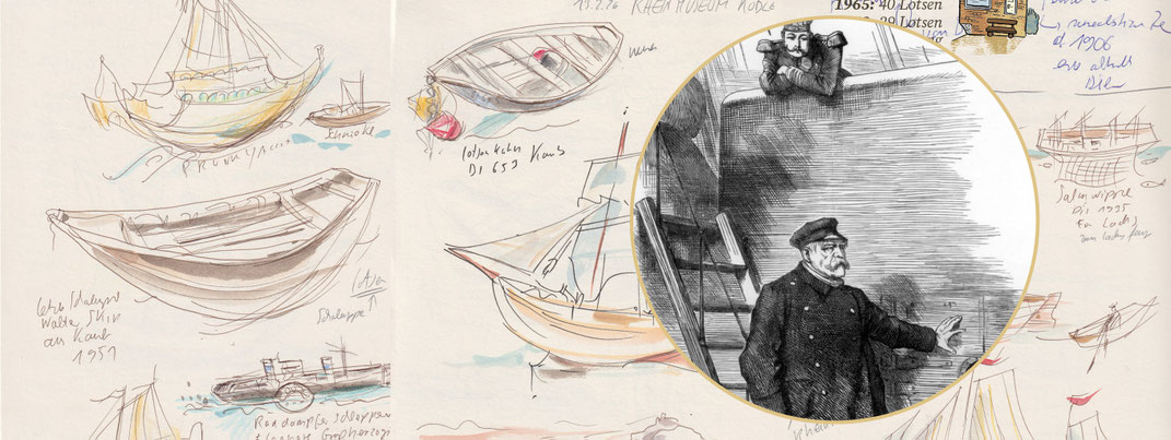 Rechts: Dropping the Pilot, John Tenniel, 1890 Wikipedia