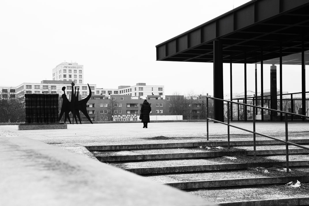 Außenansicht Neue Nationalgalerie