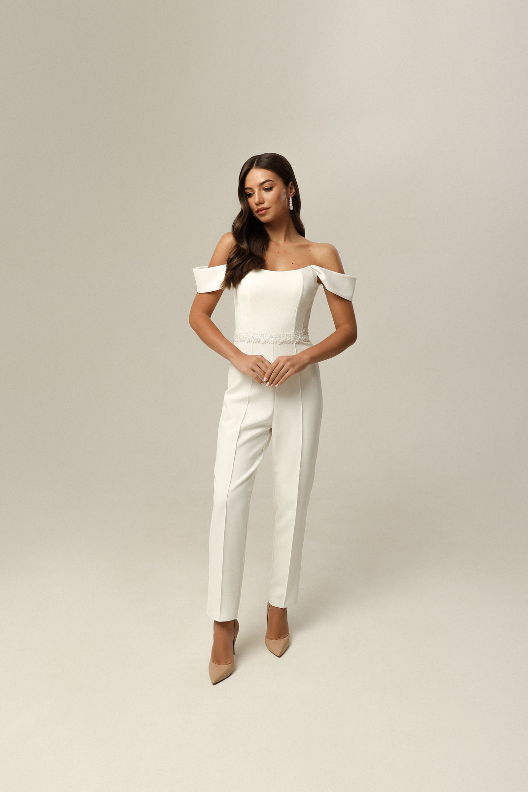 Braut Jumpsuits Berlin, Braut Hosenanzug, Braut Jumpsuits für Standesamt bei Anactacia Berlin,