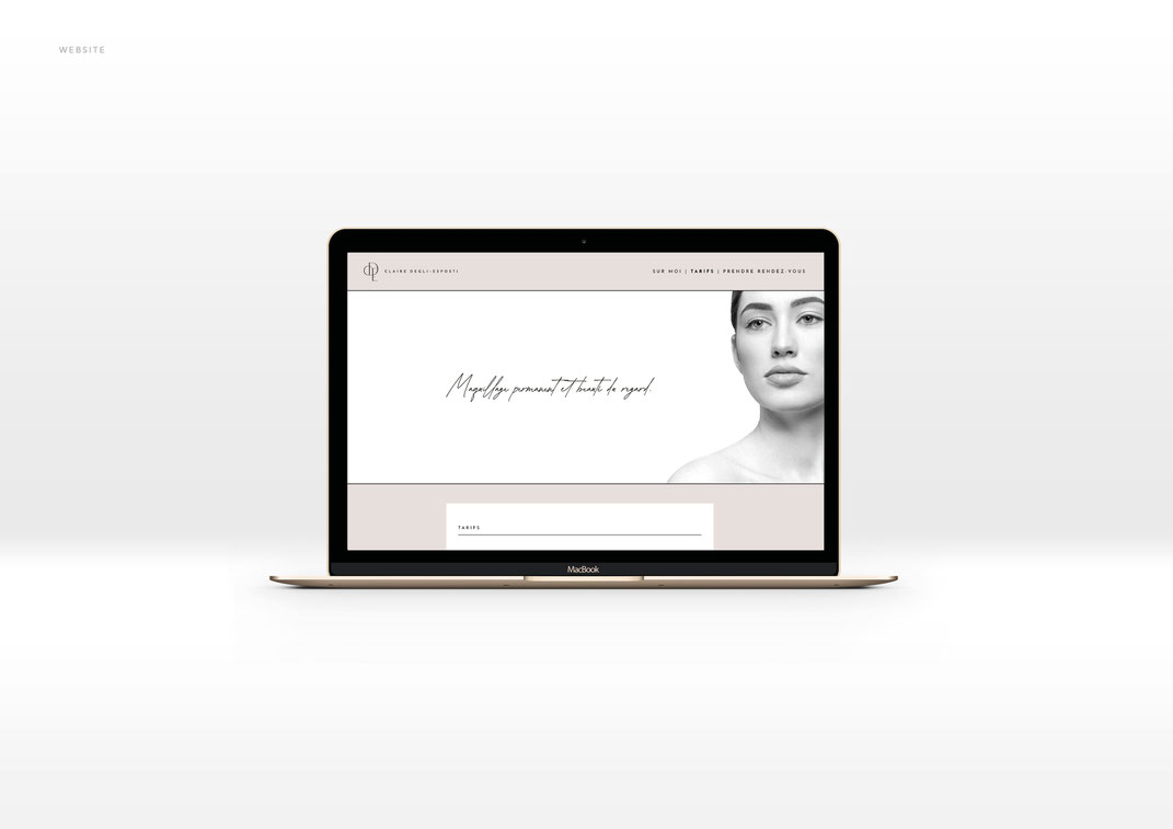 Webdesign Beauty Cosmetic Institute
