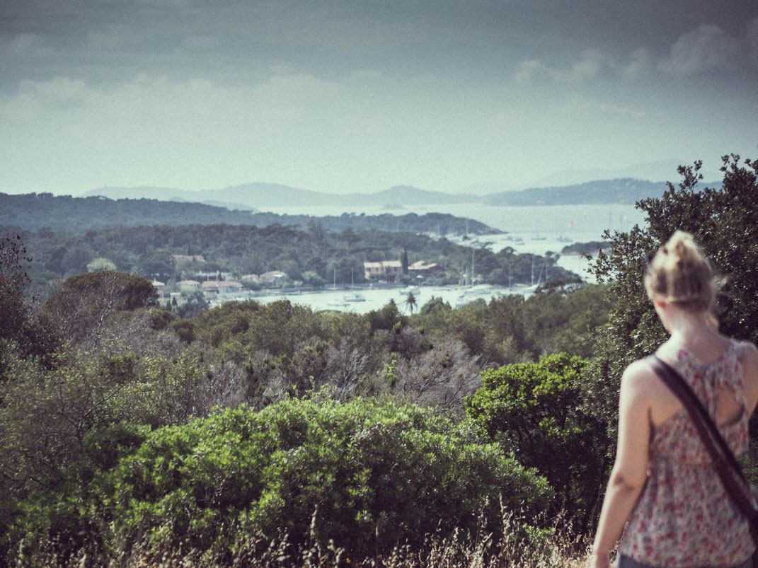 Vue sur Porquerolles