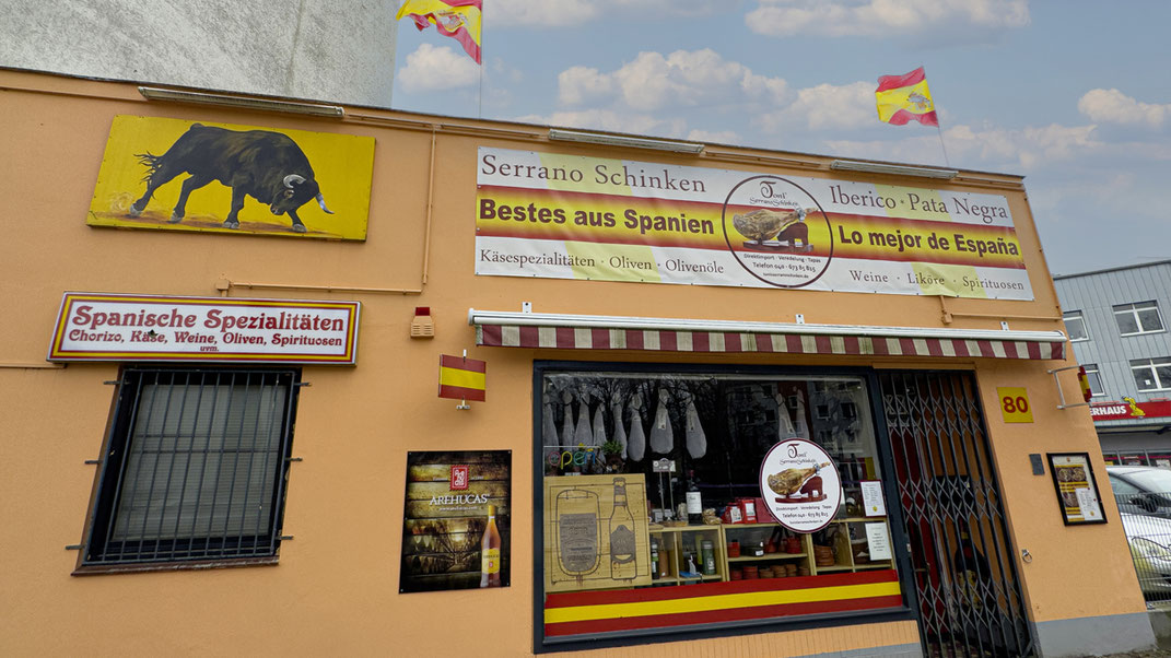 Unser Laden in Hamburg in der von-Essen-Strasse 80