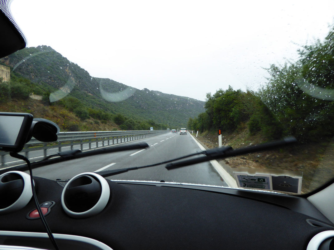 Sardinien bei Regen