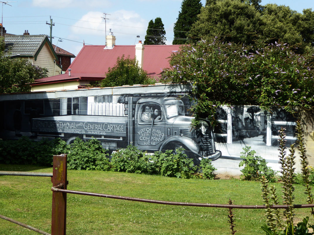 Street Art in Katoomba, Australien