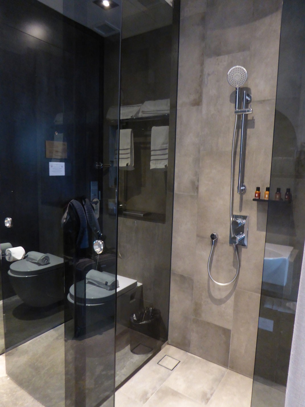 Badezimmer, Hotel YAN, Singapur