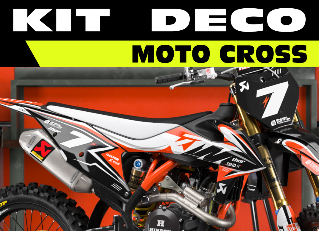 Kit déco moto Cross DJS motorbike