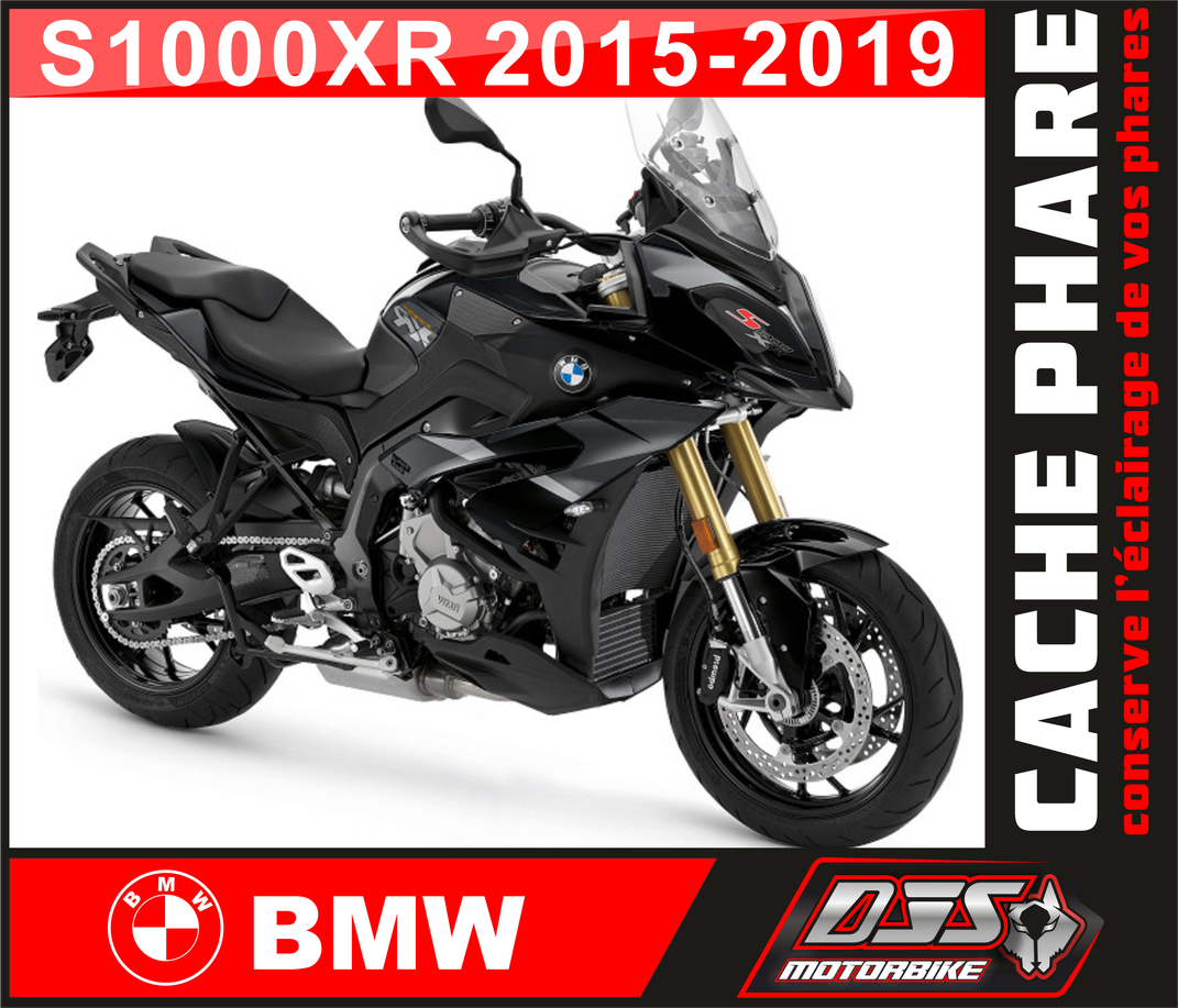 Caches phares microperforés BMW S1000XR / S 1000 XR (2015-2019) – Protection phare moto | DJS Motorbike