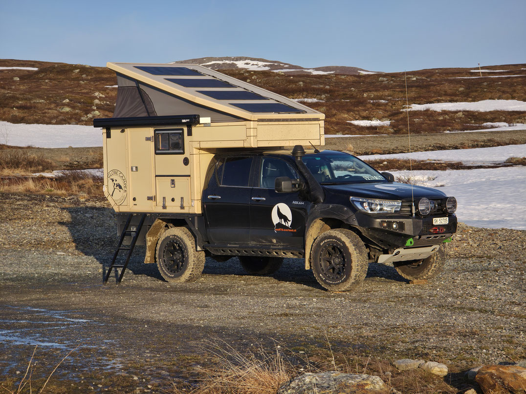 Globe Camper Offroad 195 Wohnkabine Toyota Hilux arctic trucks At33 At35 travel overland truck Revo N80 #ProjektBlackwolf Pick up camper Drive Your own Way AFN4x4 Rival4x4 bfgoodrich t/a ko2 285/70R17 ltprtz  Explore Without Limits #borntoroam Expedition