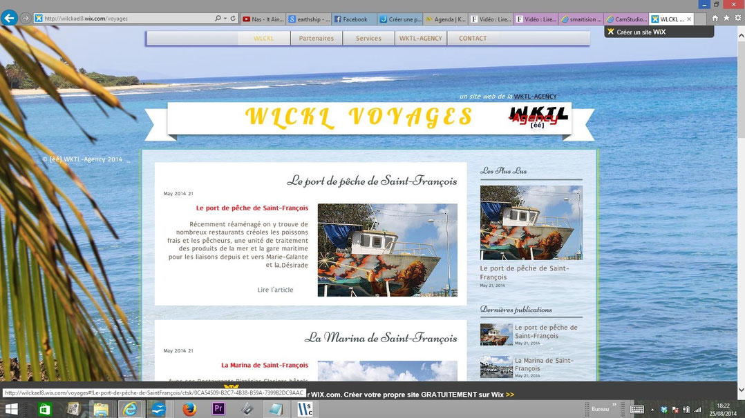 En préparation, le site dédié WLCKL VOYAGES
