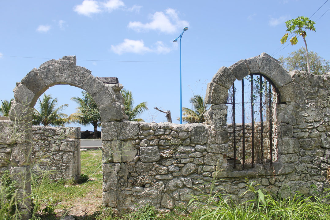 ANCIENNE PRISON D'ANSE-BERTRAND, GUADELOUPE; Boulevard de Ravine-Sable (Photo WKTL-Agency Mars 2014)