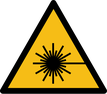 Abb. 6: Warnzeichen Laserstrahlung