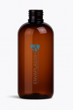 Envase PET ámbar 125ml., Botella PET ámbar