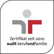 Zertifikat seit 2010 audit berufundfamilie