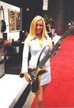 NAMM Show Girl