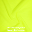 Joustava kangas verkko elegante neon keltainen