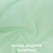 Joustava kangas verkko elegante spearmint