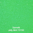 joustava kangas lycra sametti Jelly Mint 70150