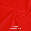 joustava kangas lycra sametti Punainen 2004