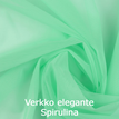 Joustava kangas verkko elegante spirulina