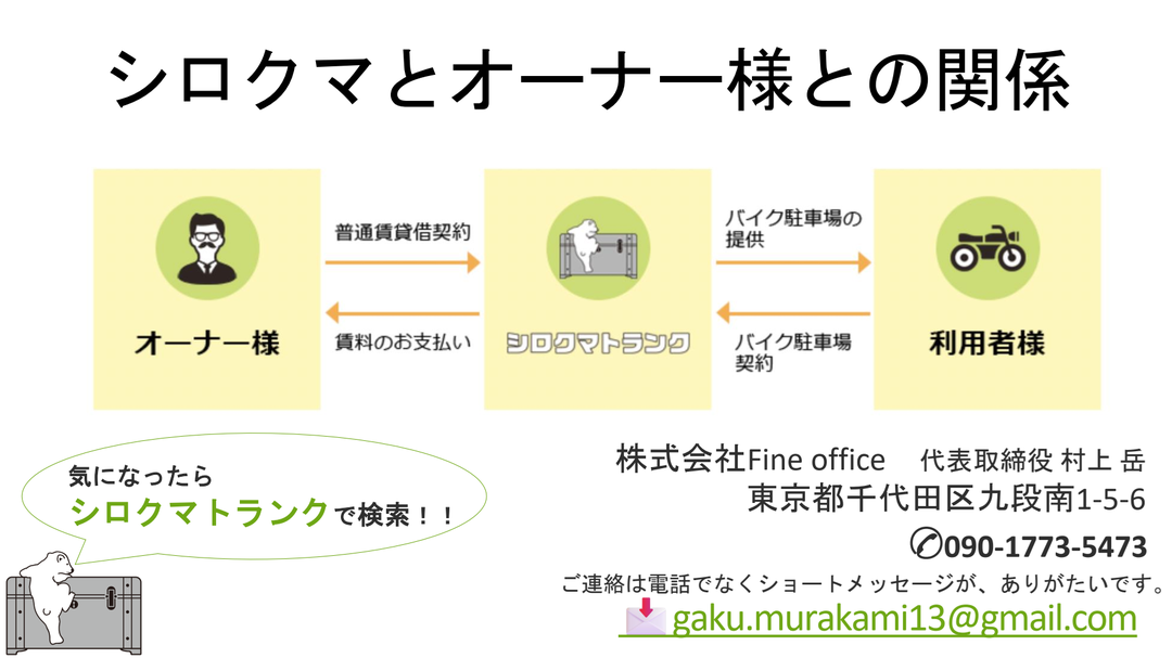 シロクマトランク