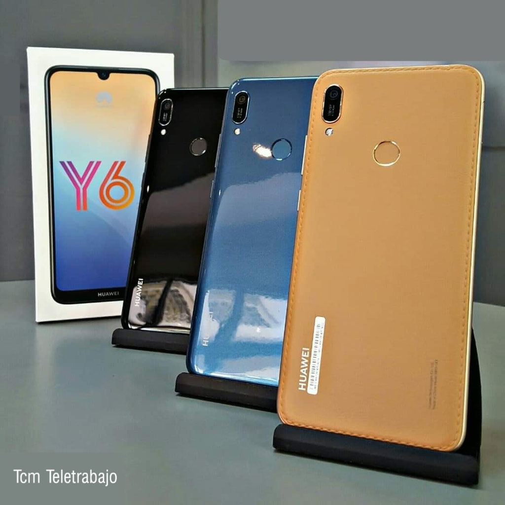 click☝️ HUAWEI Y6 2019.  $380 al mes! 