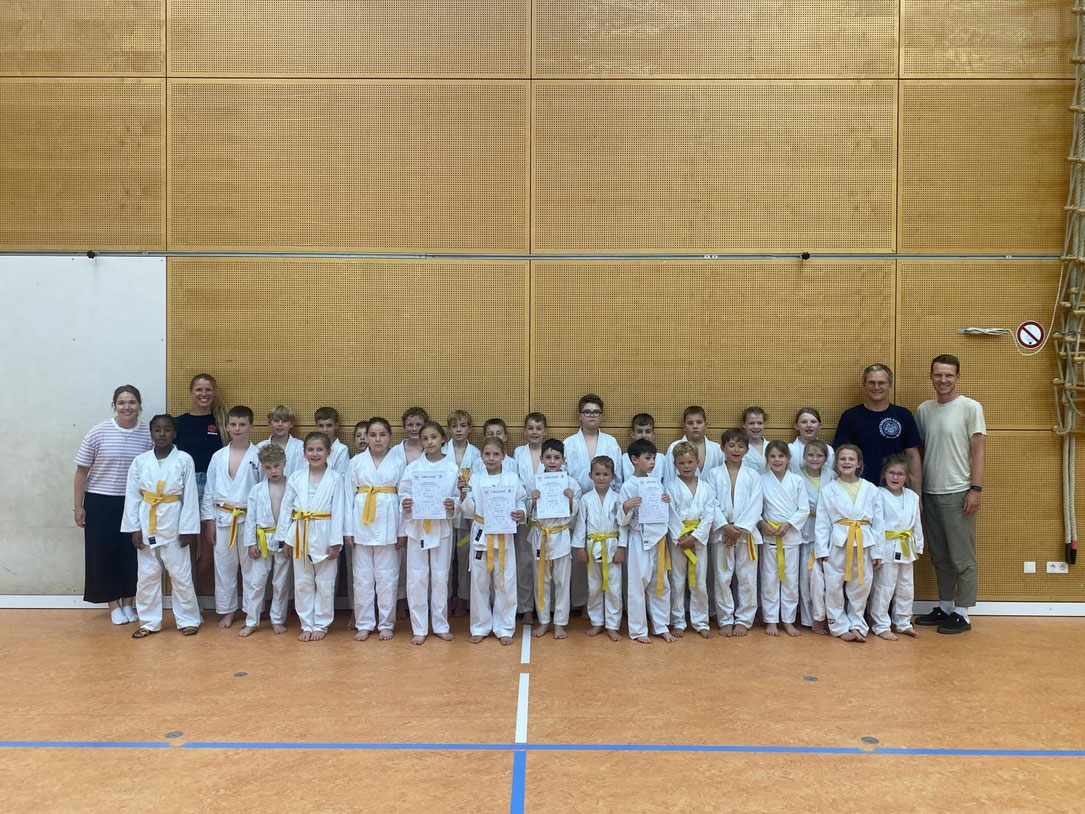 Unser Team beim Judo