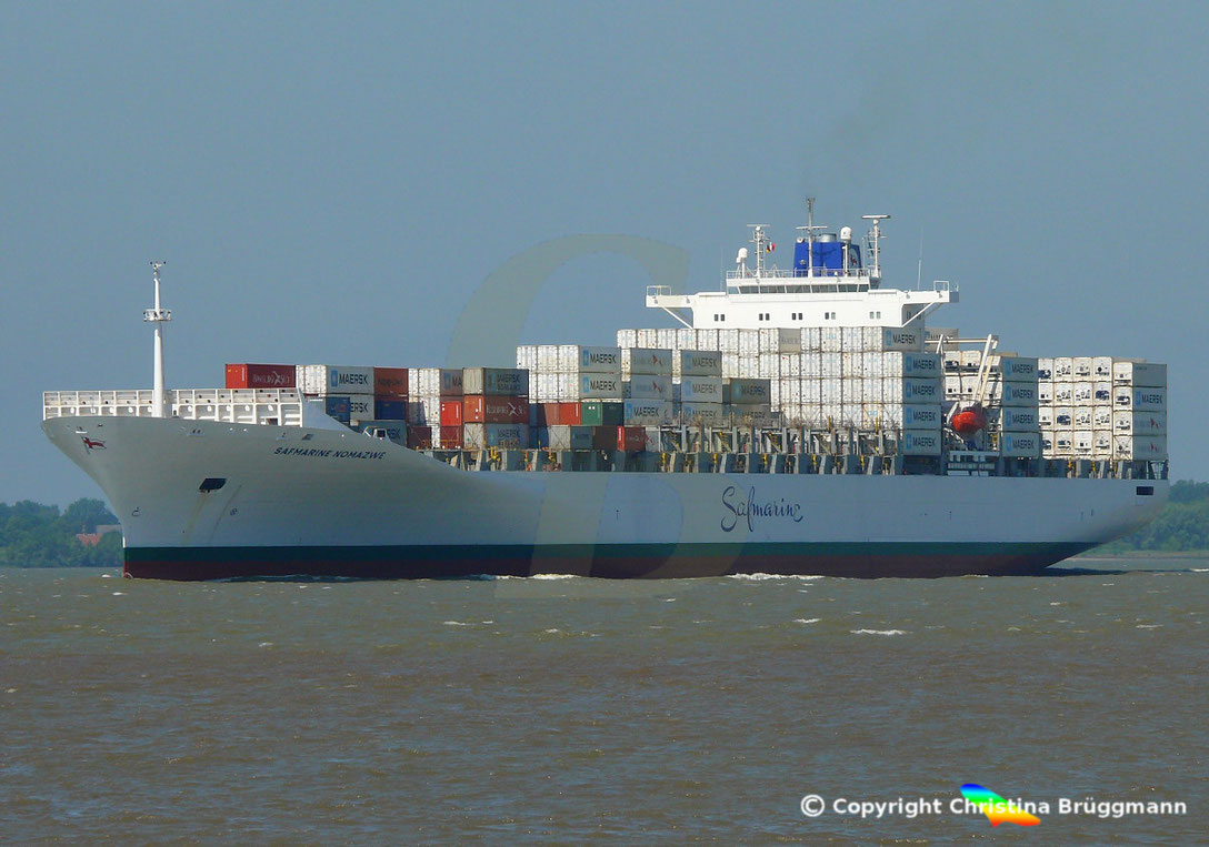 Containerschiff SAFMARINE NORMAZWE