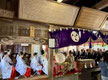 蚊里田八幡宮　春季例祭　神事