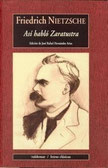 Así habló Zaratustra de Friedrich Nietzsche
