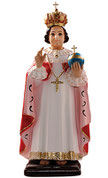 Infant of Prague statue cm. 45