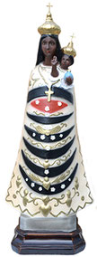Our Lady of Loreto statue cm. 55