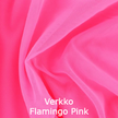 joustava kangas Verkko Flamingo Pink
