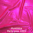 joustava kangas lycra Mystiikka Party pink 1003