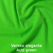 joustava kangas verkko Powernet Elegante Acid green