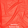 joustava kangas Verkko Flame Red