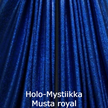 joustava kangas lycra Holo Mystiikka Musta Royal