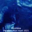 joustava kangas lycra Mystiikka Paradise blue royal 1021