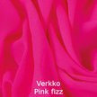 joustava kangas Verkko Pink fizz C