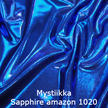 joustava kangas lycra Mystiikka Sapphire amazon 1020