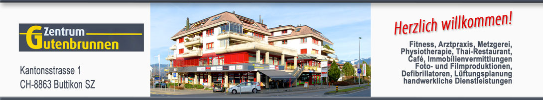 Zentrum Gutenbrunnen CH 8863 Buttikon Schübelbach - einkaufen und verweilen