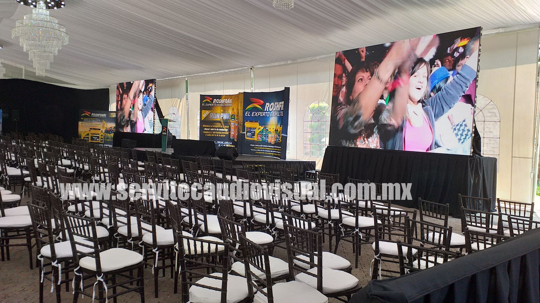 Pantalla led de 4x2.5
